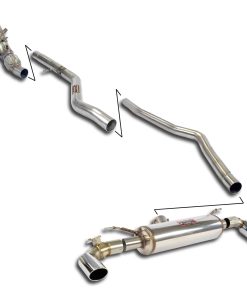 Pack Track Performance avec valve (boîte automatique) SUPERSPRINT – BMW Série 1 (F20 F21) 125i 2.0T 218 ch – 987380