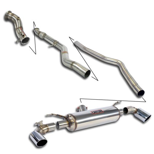 Pack Track Performance avec valve (modèles jusqu'à 07/2013) SUPERSPRINT – BMW Série 1 (F20 F21) M135i 3.0T 320 ch – 988520