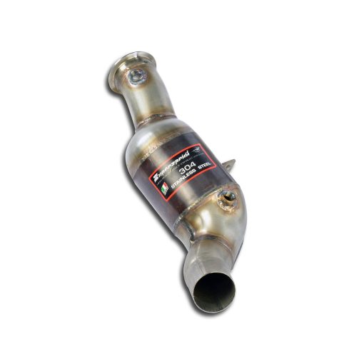 Downpipe gauche avec catalyseur métallique 200 CPSI SUPERSPRINT – 756541