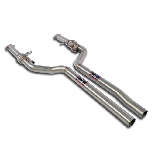 Tubes avant D et G (remplacent les silencieux avant) SUPERSPRINT – 756512