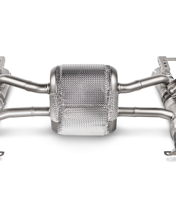 Ligne Slip-On titane AKRAPOVIC – Ferrari 488 GTB/Spider 3.9 V8 Bi-Turbo 670 ch – MTP-FE488H – Image 2