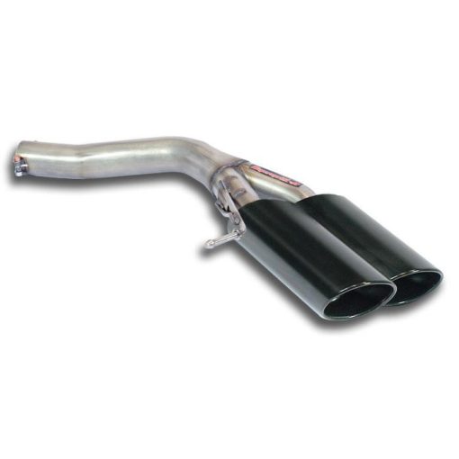 Tube arrière droit 100 x 75 Gun Metal Grey SUPERSPRINT – Audi S6 / S7 – 769677
