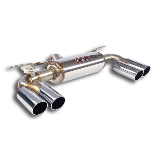 Silencieux arrière D et G 2 x Ø 80 mm SUPERSPRINT – BMW Série 3 / Série 4 / Série 4 GC – 522526