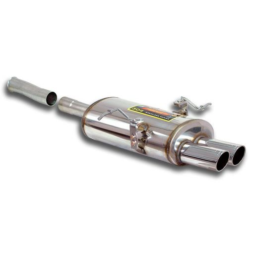 Silencieux arrière 2 x Ø 80 SUPERSPRINT – BMW Série 3 (E46) 323i 170 ch – 787226