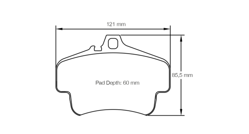 Plaquettes de frein arrière PAGID – Porsche Cayman (981) S 3.4 DFI 325 ch – T8236SP2001