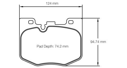 Plaquettes de frein avant PAGID – BMW Série 3 / Z4 / Série 4 – S8275R29001