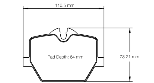 Plaquettes de frein arrière PAGID – BMW Série 3 / Z4 / Série 4 – S8276R29001