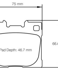 Plaquettes de frein arrière RSL 29 PAGID – Toyota Yaris (XP210) GR 1.6T 261 ch – S8300R29001 – Image 2