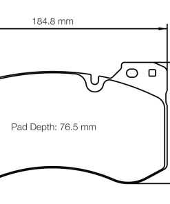 Plaquettes de frein avant PAGID – BMW M3 / M4 / M2 – T8302SP2001