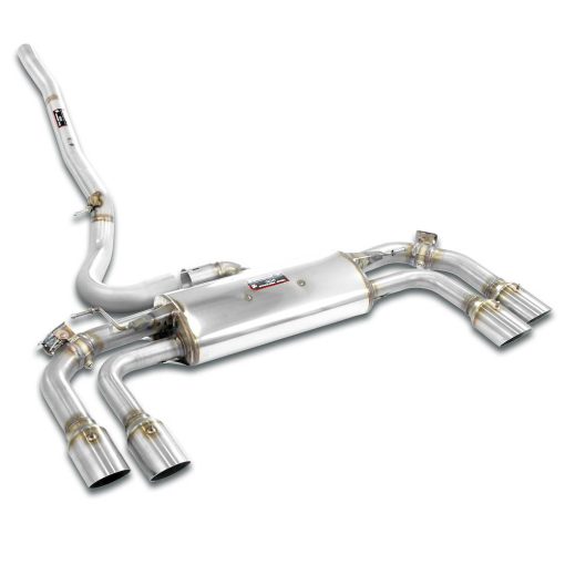 Silencieux arrière D et G à valve SUPERSPRINT – BMW X2 (U10) M35i 300 ch – 832824