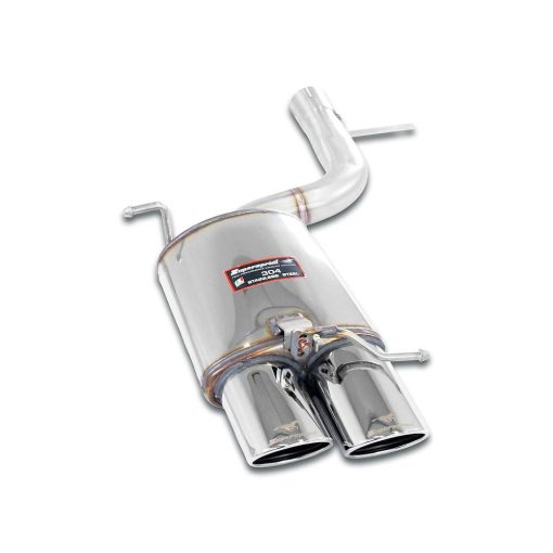 Silencieux arrière gauche 120 x 80 mm SUPERSPRINT – Mercedes SLK (R171) – 845637