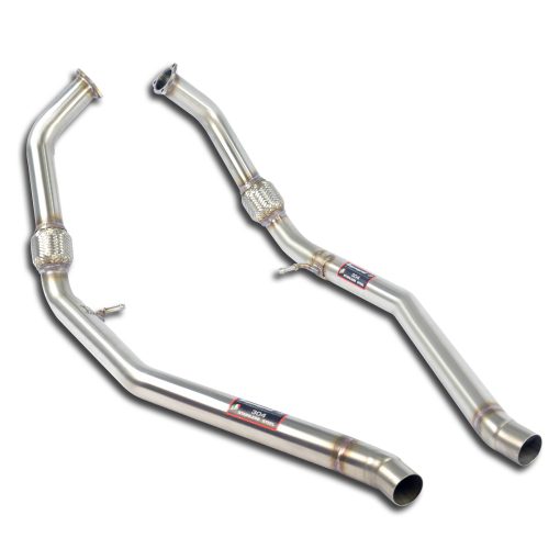 Kit tubes avant D et G (remplacent les silencieux avant) SUPERSPRINT – Audi SQ5 (FY) 3.0 TFSI 354 ch – 777812