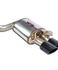 Silencieux arrière D à valve 100 x 75 mm Gun Metal Grey SUPERSPRINT – Audi S6 / S7 – 771347