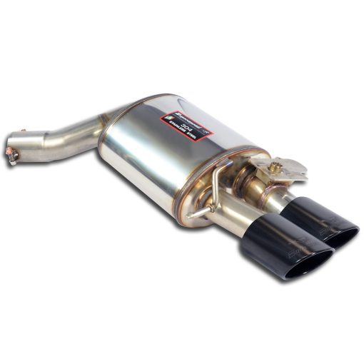 Silencieux arrière D à valve 100 x 75 mm Gun Metal Grey SUPERSPRINT – Audi S6 / S7 – 771347