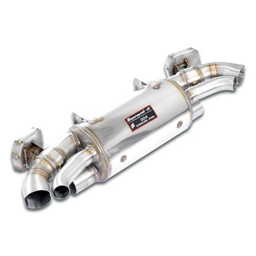 Silencieux arrière droit et gauche avec valves SUPERSPRINT – Porsche 911 (992) Sport Classic 3.8T 550 ch – 861004