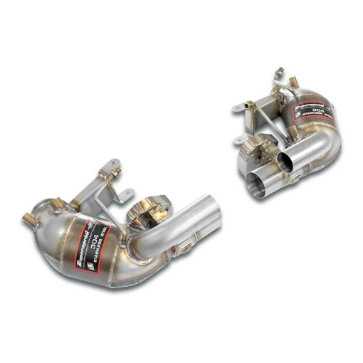 Catalyseurs métalliques avant D et G 100 CPSI avec valve SUPERSPRINT – Porsche 911 (992) GT3 4.0 – 861642