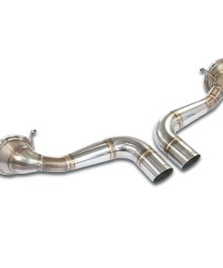 Tubes arrière Megaphone D et G 2 x Ø 100 SUPERSPRINT – Porsche 911 (992) GT3 4.0 – 862314