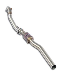 Kit tube turbo gauche avec catalyseur métallique SUPERSPRINT – Audi S4 (B5) 2.7 V6 Bi-Turbo 265 ch – 762541