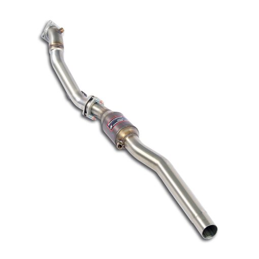 Kit tube turbo gauche avec catalyseur métallique SUPERSPRINT – Audi S4 (B5) 2.7 V6 Bi-Turbo 265 ch – 762541