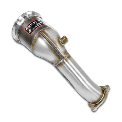 Downpipe droit avec catalyseur métallique (volant à G ou D) SUPERSPRINT – Audi RS4 / RS5 – 777921