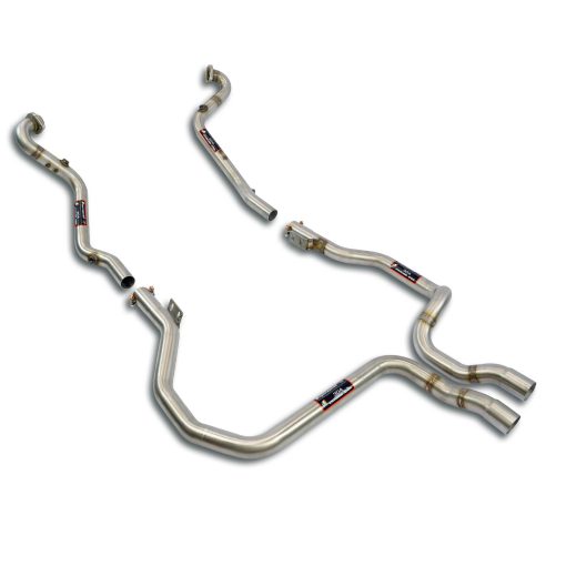Downpipes D et G (sans catalyseurs primaires ni secondaires) SUPERSPRINT – Mercedes ML (W163) 55 AMG 347 ch – 843112