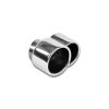 Sortie droite double Ø 100 et Ø 80 mm SUPERSPRINT – Porsche 911 (996) – 242016