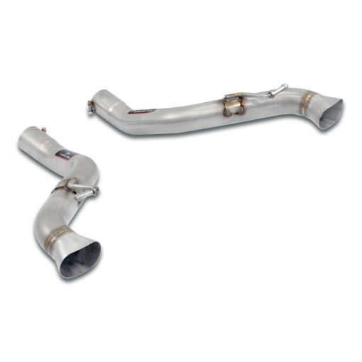 Tubes arrière D et G sans silencieux SUPERSPRINT – Mercedes AMG GT Coupé / Roadster – 722314