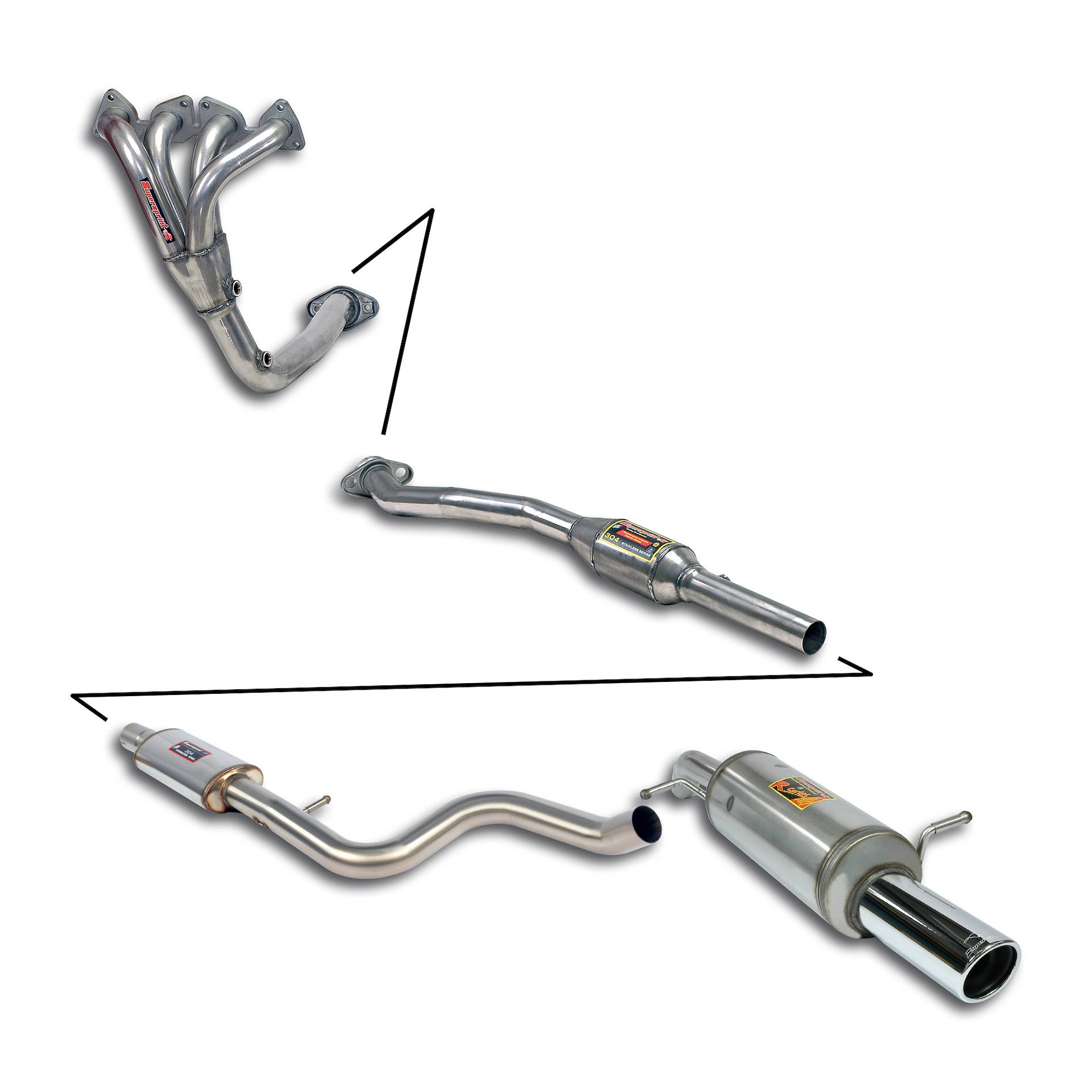 Kit A SUPERSPRINT – Citroën C3 (I) 16V – 804040