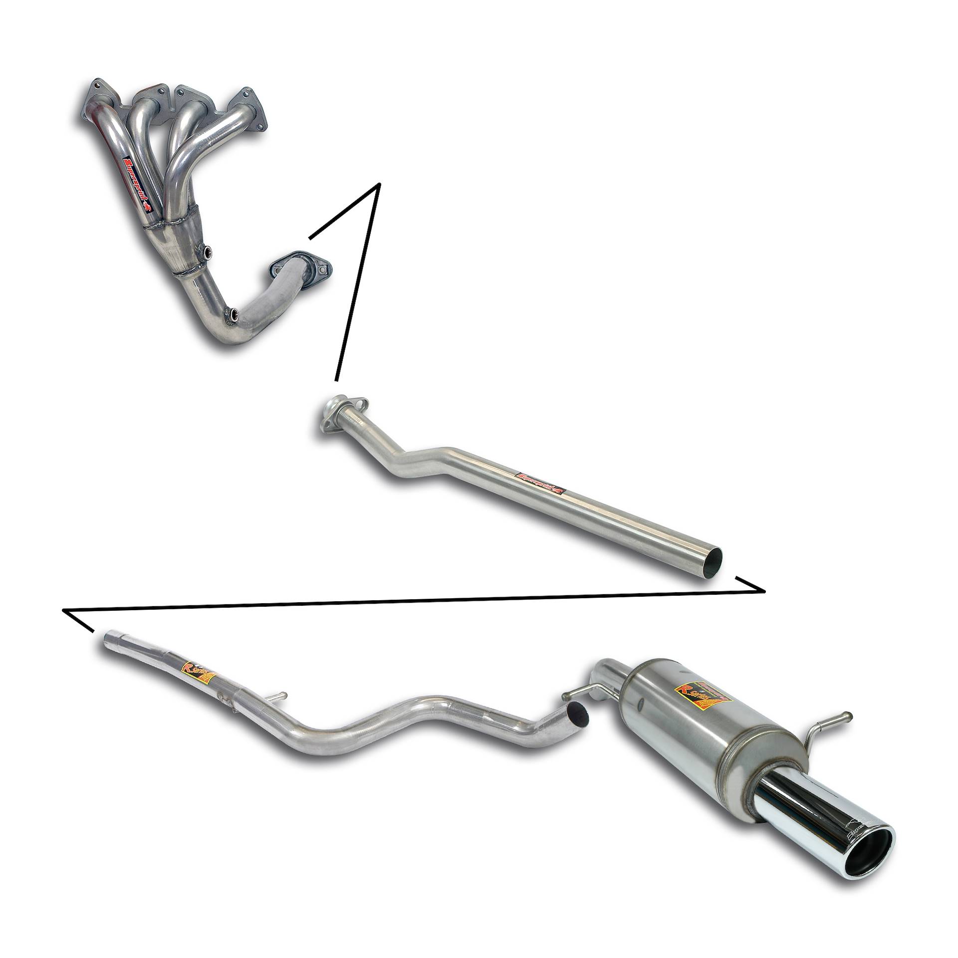 Kit D SUPERSPRINT – Citroën C3 (I) 16V – 804070