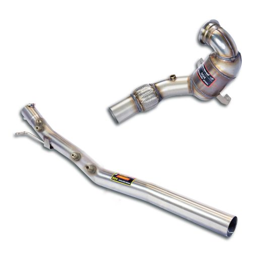 Downpipe avec catalyseur métallique WRC 100 CPSI (sans GPF) SUPERSPRINT – 917921