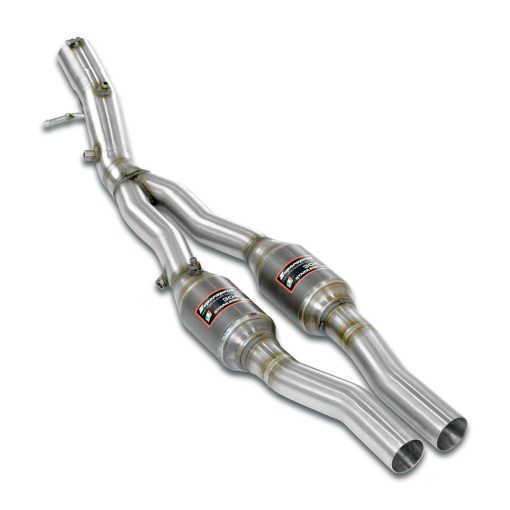Kit tubes avant droit et gauche avec catalyseur métallique SUPERSPRINT – 778132