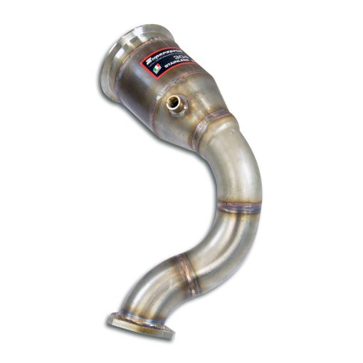 Downpipe gauche avec catalyseur métallique SUPERSPRINT – 249241