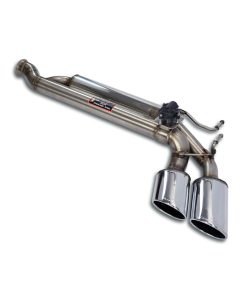 Silencieux arrière gauche 120 x 80 mm avec valve SUPERSPRINT – Mercedes G 63 AMG 4.0 585 ch – 724537