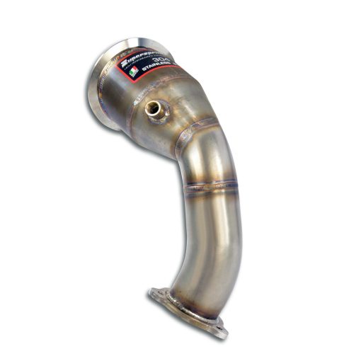 Downpipe gauche avec catalyseur métallique (volant à G ou D) SUPERSPRINT – Audi RS5 (F5) 2.9 Bi-Turbo 450 ch – 777741