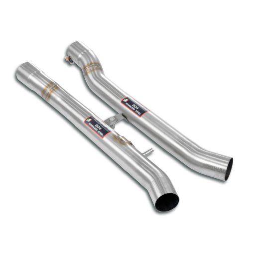 Kit tubes centraux droit et gauche SUPERSPRINT – Ferrari 599 GTO 6.0 V12 670 ch – 392913