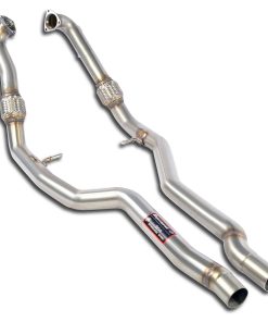 Kit tubes avant D et G (remplacent les silencieux avant) SUPERSPRINT – Audi S4 / S5 – 777512