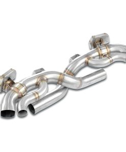 Tubes arrière D et G avec valve (suppression du silencieux) SUPERSPRINT – Porsche 911 (992) – 861014