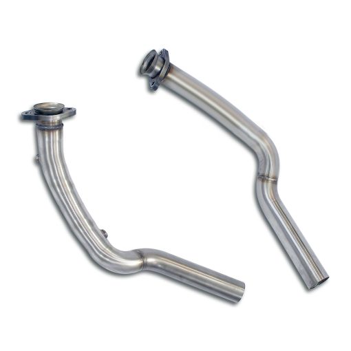 Downpipes droit et gauche (suppression des catalyseurs) SUPERSPRINT – Jaguar XKR (X150) 4.2 V8 Supercharged 416 ch – 131112