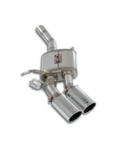 Silencieux arrière gauche 2 x Ø 90 mm avec valve SUPERSPRINT – Jaguar XKR / XK coupé / XKR-S – 131476