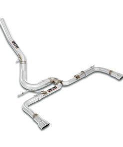 Tubes arrière en Y droit et gauche (sans silencieux) SUPERSPRINT – BMW Série 2 GC (F44) 2.0T – 833165