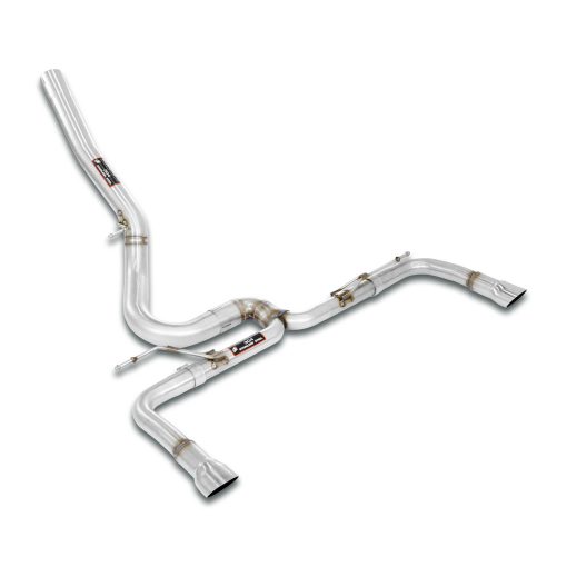 Tubes arrière en Y droit et gauche (sans silencieux) SUPERSPRINT – BMW Série 2 GC (F44) 2.0T – 833165