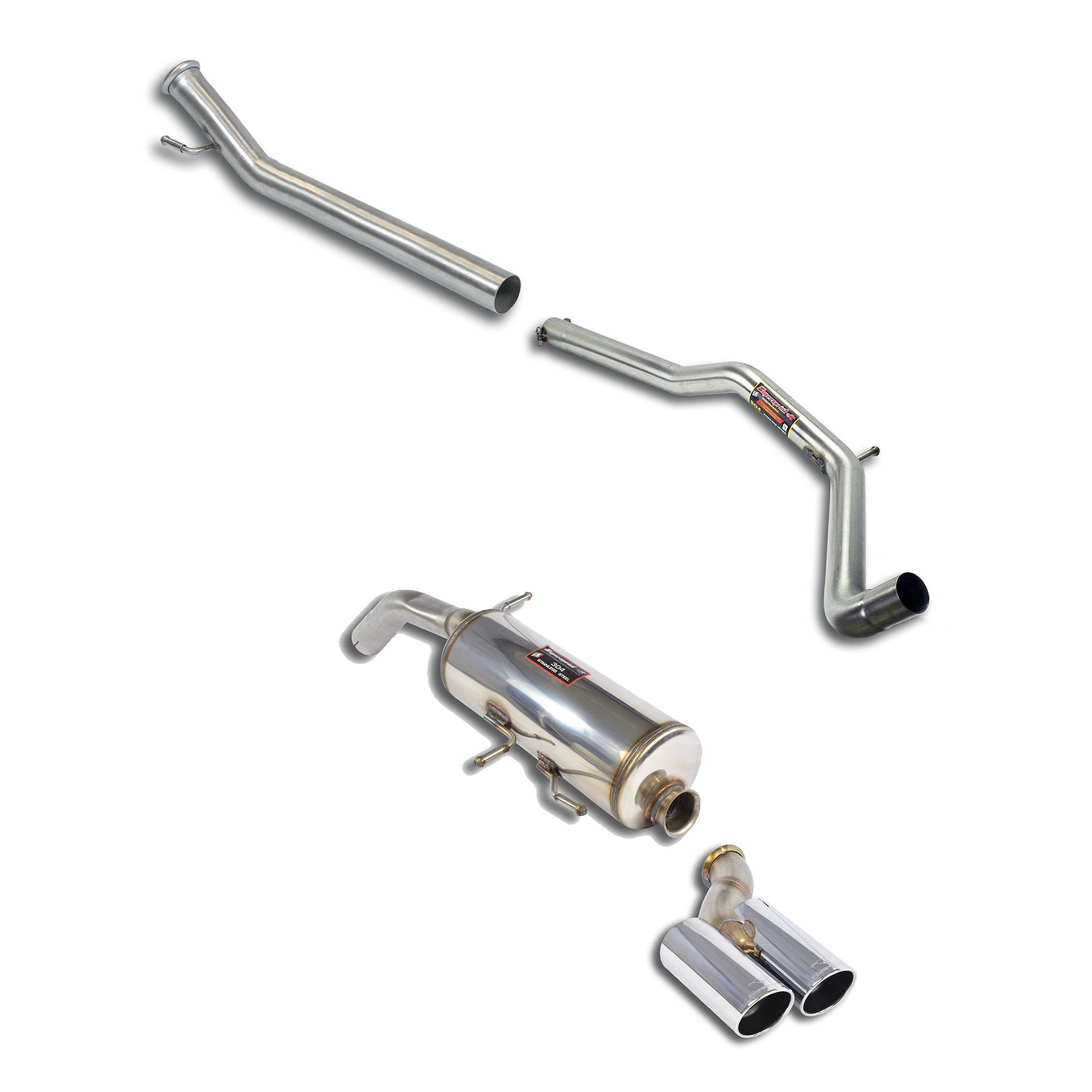 Pack Sport cat-back SUPERSPRINT – Peugeot 308 (I) GTI 1.6 THP 200 ch – 806530