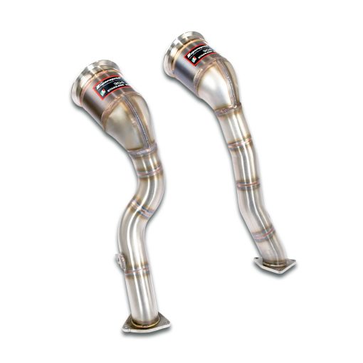 Downpipes D et G à catalyseur métallique (volant à D ou G) SUPERSPRINT – Porsche Macan (I 95B) – 249941