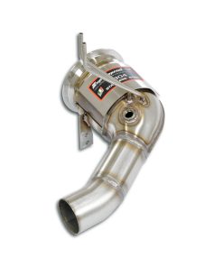 Downpipe droit avec catalyseur métallique (sans GPF) SUPERSPRINT – Porsche 911 (992) – 861121