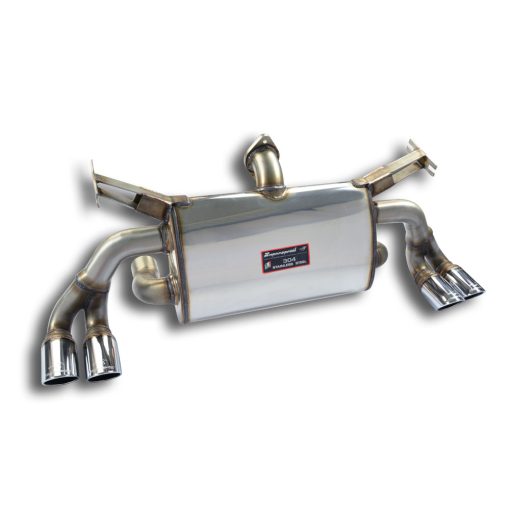 Silencieux arrière Sport/Racing D et G 2 x Ø 70 SUPERSPRINT – Ferrari 355 GTS/GTB/Spider 3.5 v8 380 ch – 390656