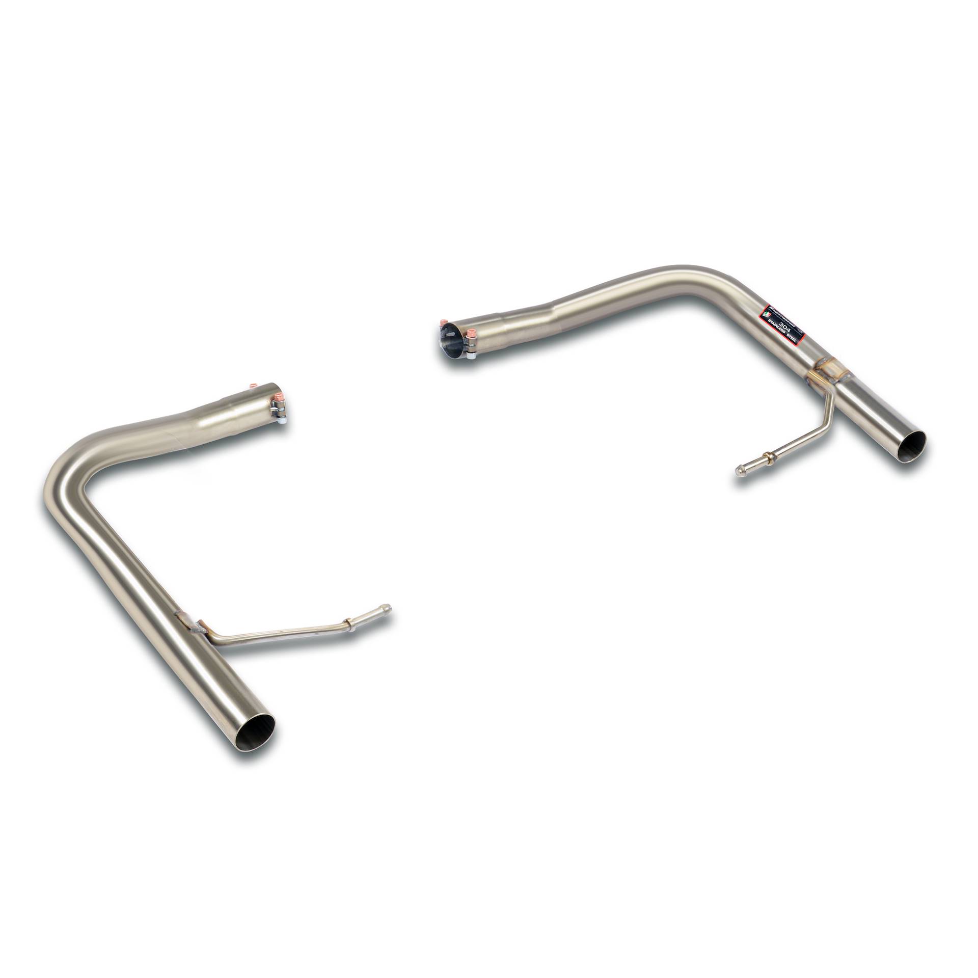 Kit tubes arrière droit et gauche (sans silencieux) SUPERSPRINT – Audi A4 / A5 – 329774