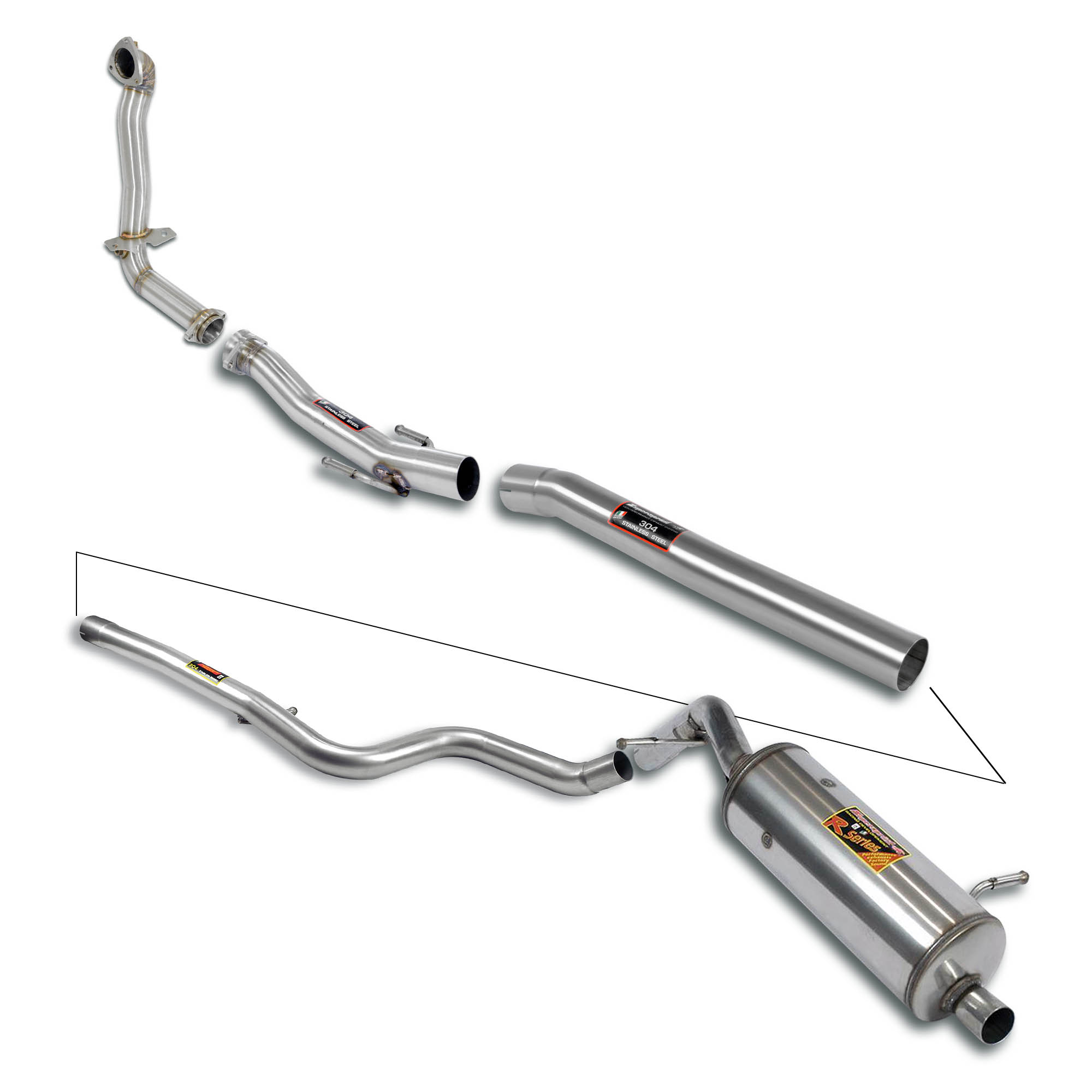 Pack Race Performance SUPERSPRINT – Citroën DS3 Racing / DS DS 3 Performance – 805750