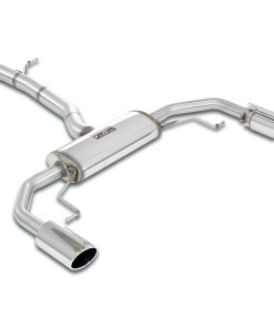 Tube de liaison et silencieux arrière D et G Ø 100 mm SUPERSPRINT – BMW X3 / X4 – 527204
