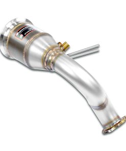 Downpipe gauche avec catalyseur métallique SUPERSPRINT – Porsche Cayenne (II E3) S 2.9T 440 ch – 249581