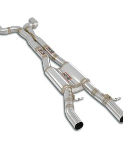Silencieux centraux droit et gauche et tube en X SUPERSPRINT – Jaguar XKR / XK coupé / XKR-S – 131403